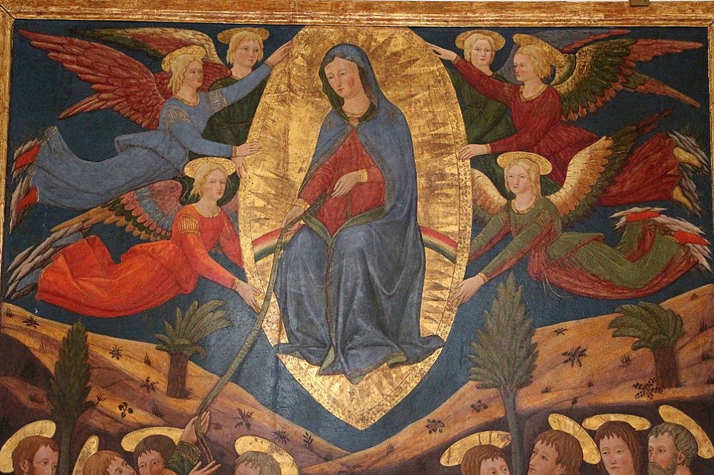 L’assunzione al cielo della Beata Vergine Maria in anima e corpo